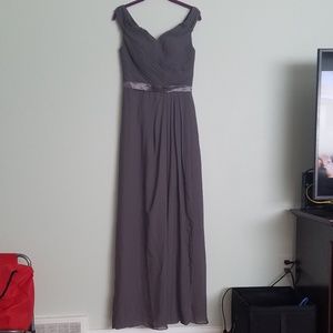 Grey formal dress